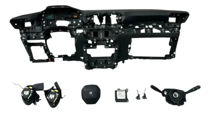 Kit Air Bag Peugeot 208 2023 Preto