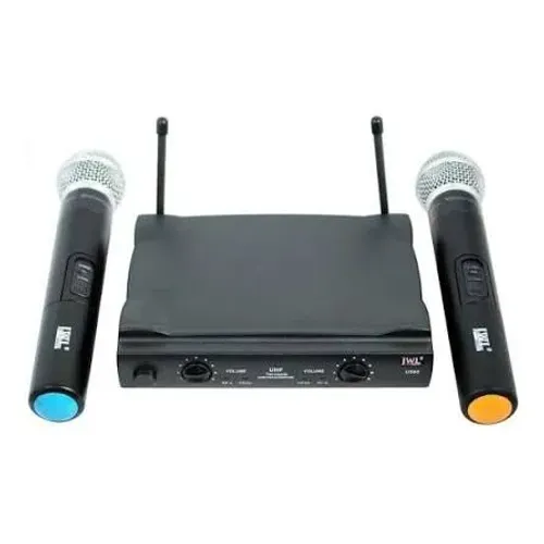 Microfone sem fio Arcno Dulpo e Mesa de som c/interface de audio 4c e efeitos