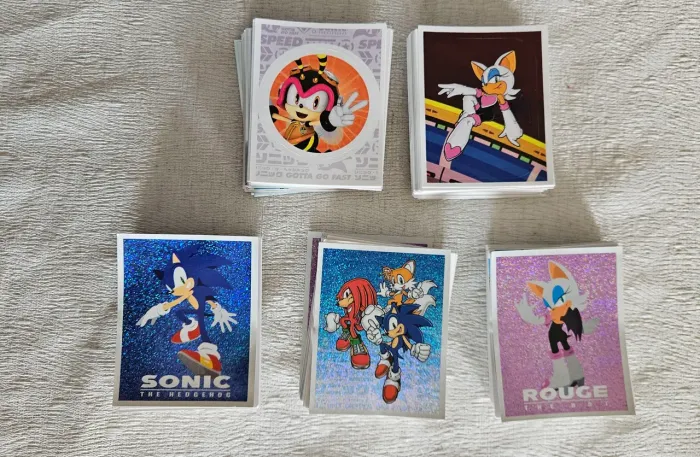 400 Figurinhas adesivas autocolante Sonic
