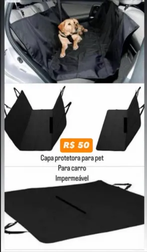 CAPA PROTETORA PARA PET CARRO