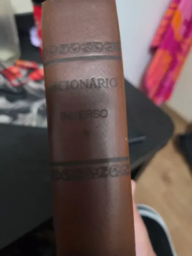 Dicionário inverso livro raro 1956