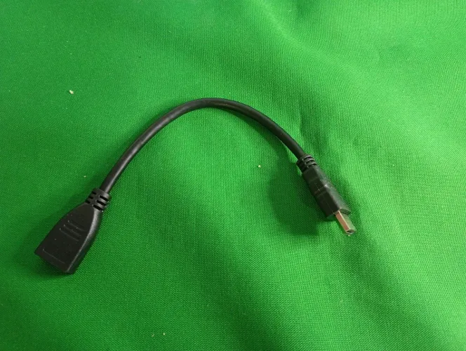Cabo maçho e fêmea HDMI 
