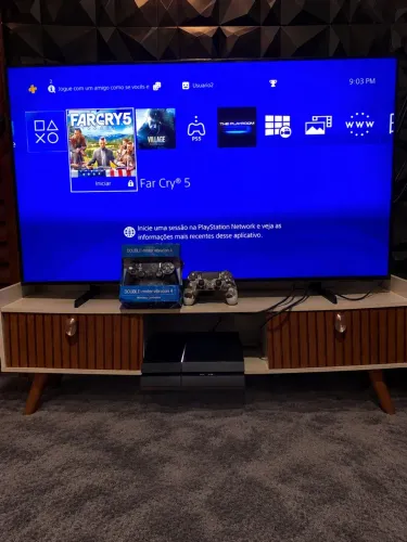 Ps4 fat 500gb + 2 controles