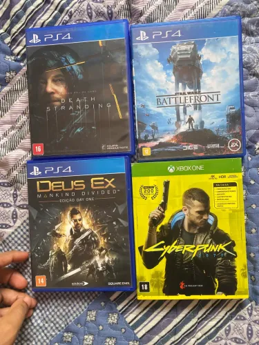 Jogos ps4 e Xbox one