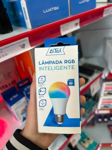 Lâmpada inteligente Smart Conexão com Alexa