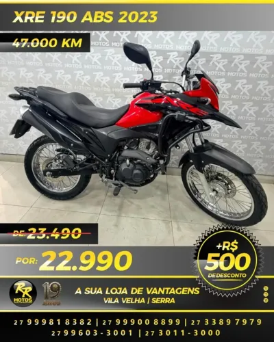 Moto Honda XRE 190 ABS 2023