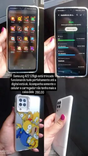 Vendo Samsung A22 128gb 