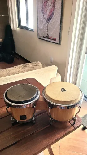 Bongo LP + Estante Suporte.
