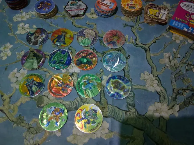 Lote de Tazos Yugioh Magic
