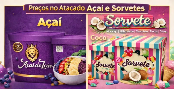 Açaí e Sorvetes do Leão