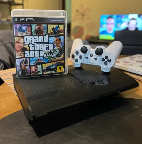 FAÇO OLX PAY Ps3 PlayStation slim gta v completo