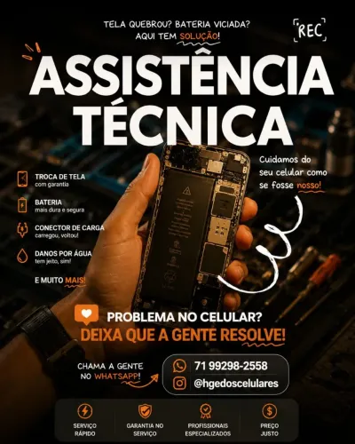 Deixamos o seu celular novo de novo!