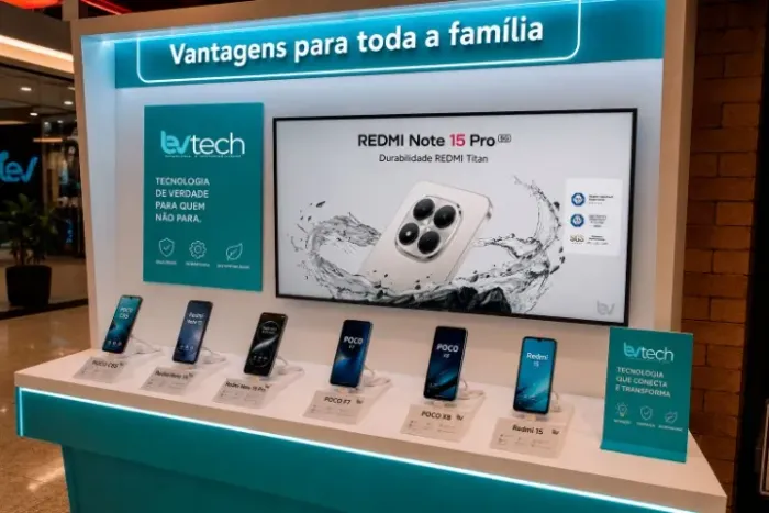 Menores Preços! Celulares Xiaomi - Aparelhos novos com Garantia e Parcelamento em até 12x