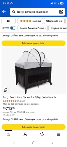 Berço portatil