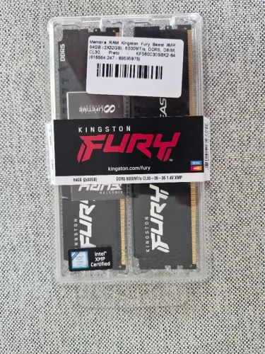 64Gb Ddr5 6000mhz Cl30 Kingston 