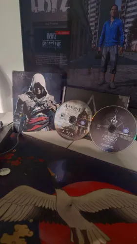 ASSASSINS CREED BLACK FLAG CAPA METÁLICA PS3