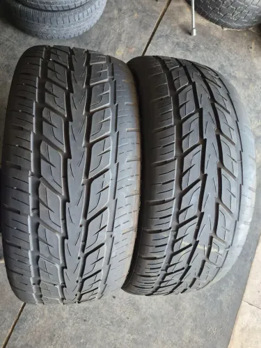 2 pneus 285/40/22 aderenza meia vida para camionete (700 em 3× no ct