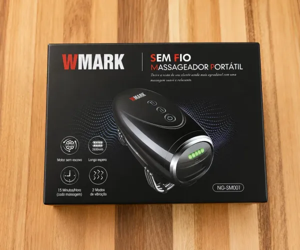 MASSAGEADOR sem fio WMARK - Lacrado <br><br>Deixe a