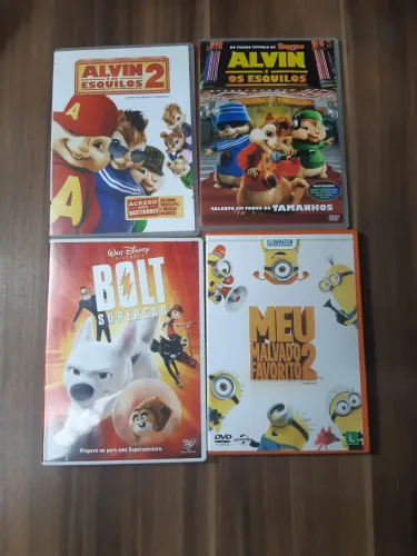 Lote/combo/kit Dvd Infantil Original