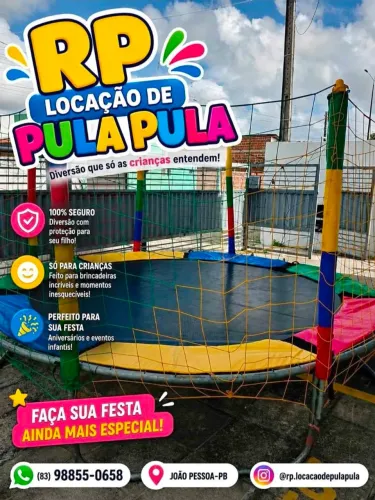 Locação de pula-pula