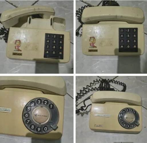 2 Telefone antigo