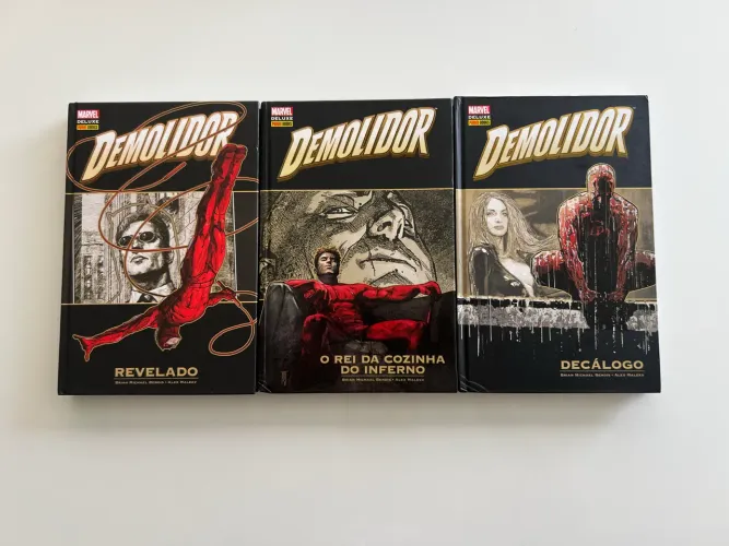 HQ Marvel Deluxe Demolidor 1, 2 e 3