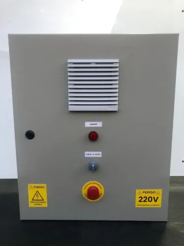 Painel Elétrico Estrela Triângulo 220/e 380V Completo com Componentes WEG