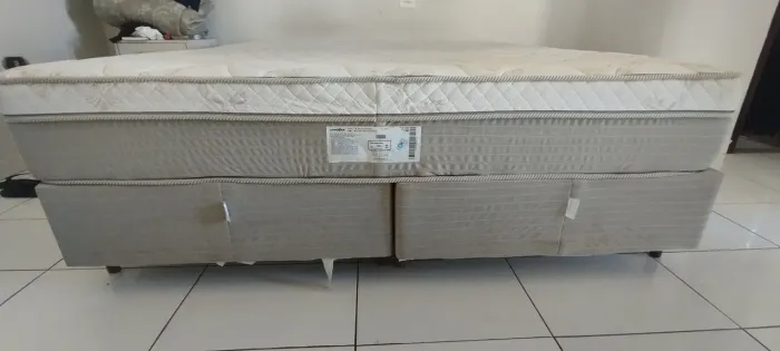 Cama Box King Bipartida