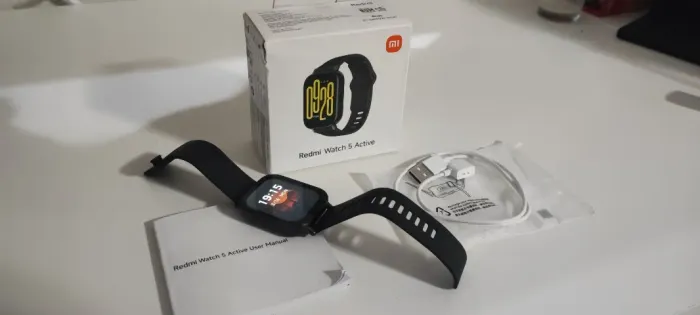Relógio Redmi Watch 5 Active - Muito Novo, Com Película de Proteção de Tela