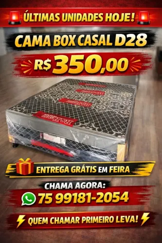 Cama Box casal!!