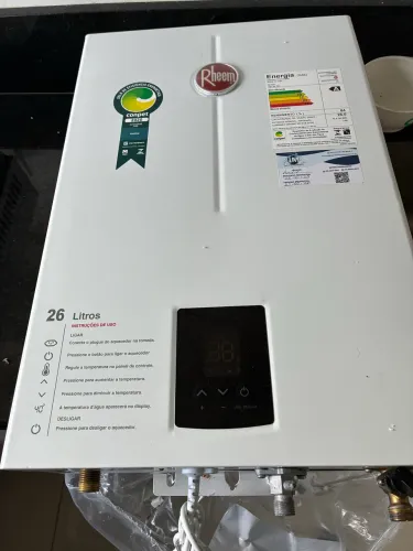 Aquecedor Rheem 26 Litros Digital - Para Reparo