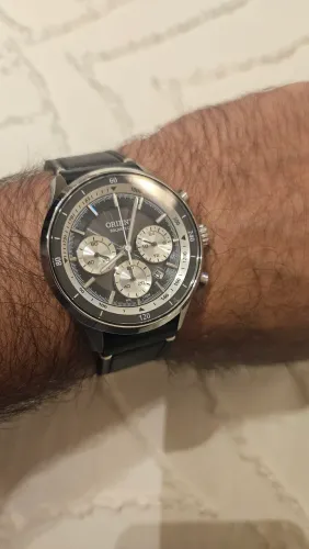Relógio Orient Solartech Elite Elegance - MBSCC072 P1PX Preto