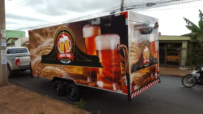 Trailer chopp food