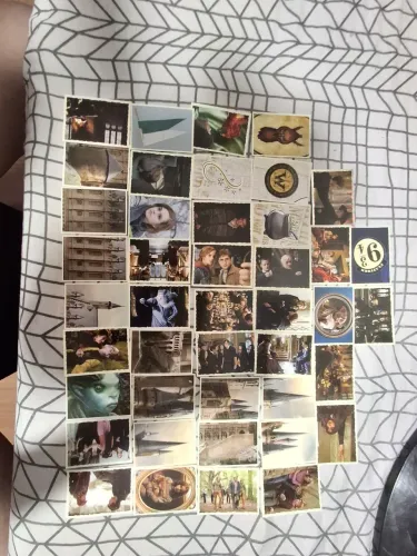 Figurinhas álbum Harry Potter