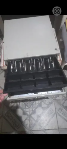 Caixa registradora sem a chave