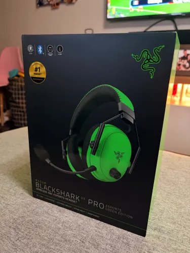 Headset Wireless BlackShark V3 Pro Esports Green Edition