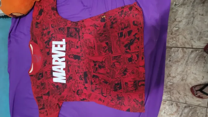 Camiseta Marvel Piticas tamanho G