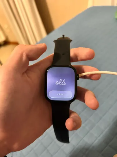 Apple Watch Series 10 GPS 46mm Preto | Bateria 100%