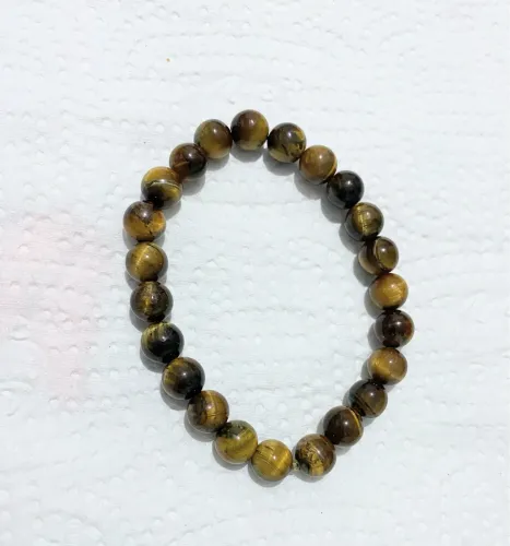 Vende-se Pulseira de pedra natural Olho de Tigre.