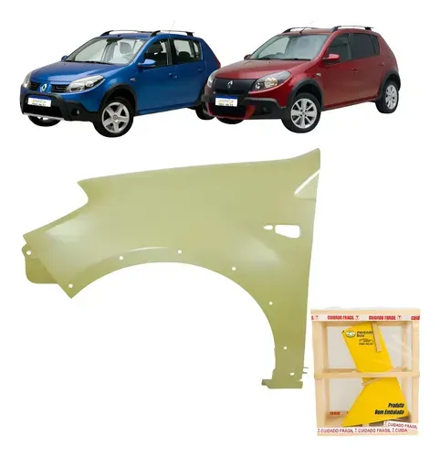Paralama Novo Sandero Stepway Le 2008 2011 2012 2014