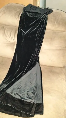 Vestido para festa, altura 130cm ,busto 33cm(66cm)total ,cintura 33cm(66cm)total