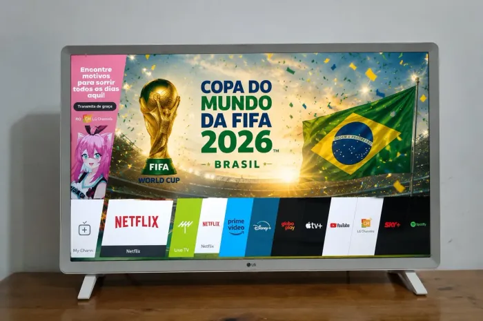 Smart TV LG 32 Polegadas, Vários Aplicativos, Completa!