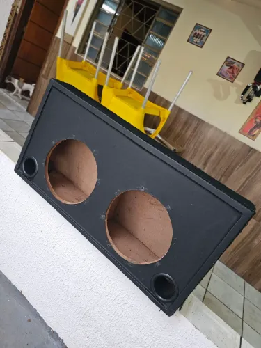 CAIXA DE GRAVE DUTADA (PRA DOIS GRAVES)