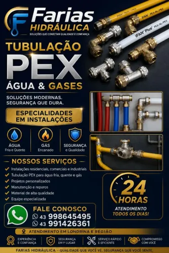 Encanador ,tubulaçoes Pex Àgua e Gás e outros cobrimos wualquer orçamento