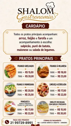 Quentinha - refeições