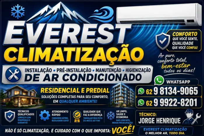 Estalacao e manutenção em ar condicionado