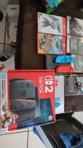 Nintendo switch 2 + Jogos físicos