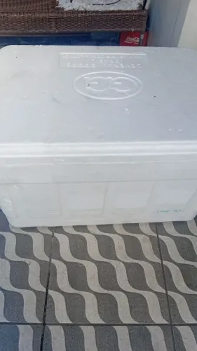 Caixa de isopor grande 100 litros