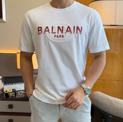 Camiseta Balmain Paris branca