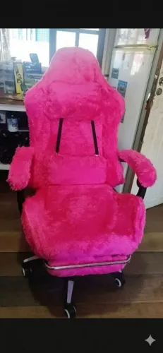 Cadeira Gamer Rosa 